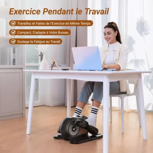 Avis MERACH Elliptique de Bureau E32-2024 Pro : un mini elliptique électrique taillé pour le télétravail et les seniors