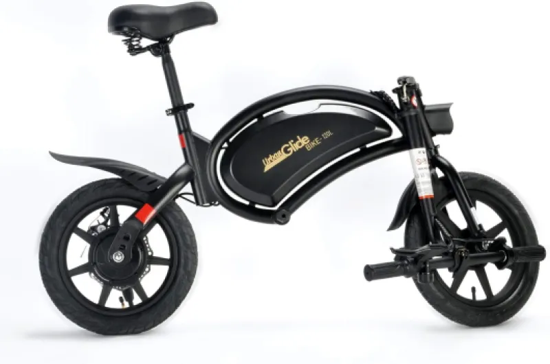 UrbanGlide e-Bike 120 – Mini Vélo Électrique 12'' - Autonomie 15 km, Batterie 6Ah, Frein à Disque