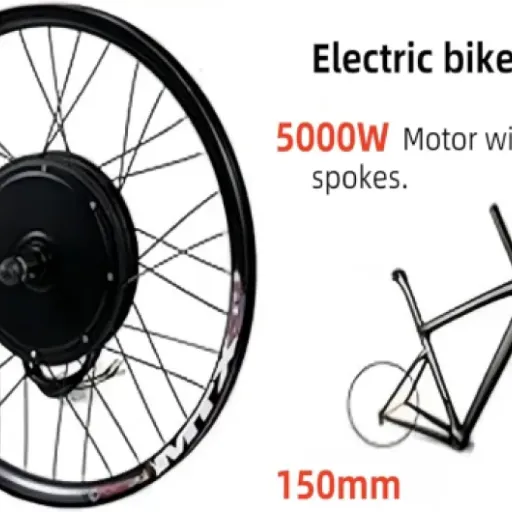 Test Kit De Conversion 72V 5000W CHAOZHU : le moteur qui transforme ton VTT en mobylette énervée