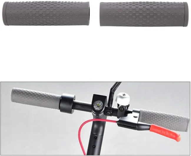 Poignées de Guidon,antidérapant Confortable Durable,Grips de vélo en Caoutchouc pour Cyclistes urbains électriques randonneurs Sportifs