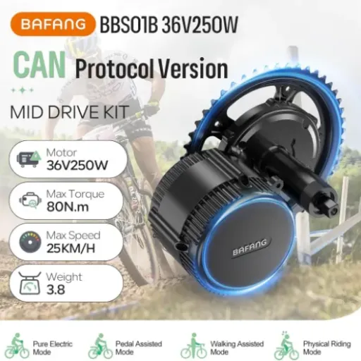 Test BAFANG BBS01B 250W : le kit pour transformer ton vélo sans se ruiner (mais pas plug & play)