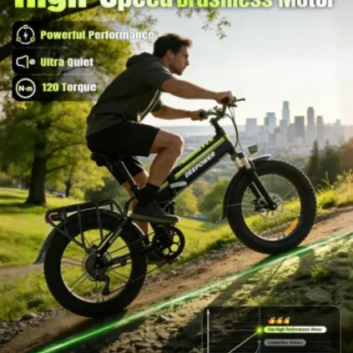 Test DEEPOWER H20 PRO : le fatbike pliable qui mise tout sur l’autonomie et le confort