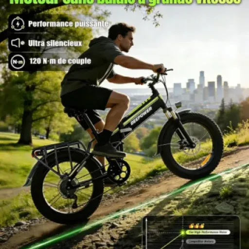 Test DEEPOWER H20 PRO : le fatbike pliable qui mise tout sur la batterie et le couple