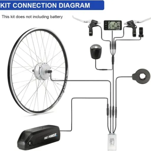 Test YOSE POWER E-Bike Kit 36V 250W 28" : transformer son vieux vélo sans se ruiner