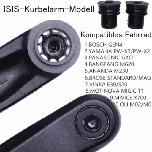 Test Prowheel Ebike ISIS 152 mm : des manivelles simples qui font (presque) juste leur boulot